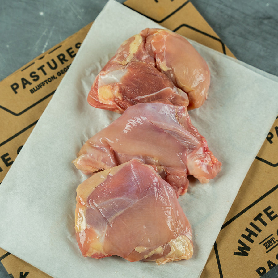 Pasture raised chicken thigh