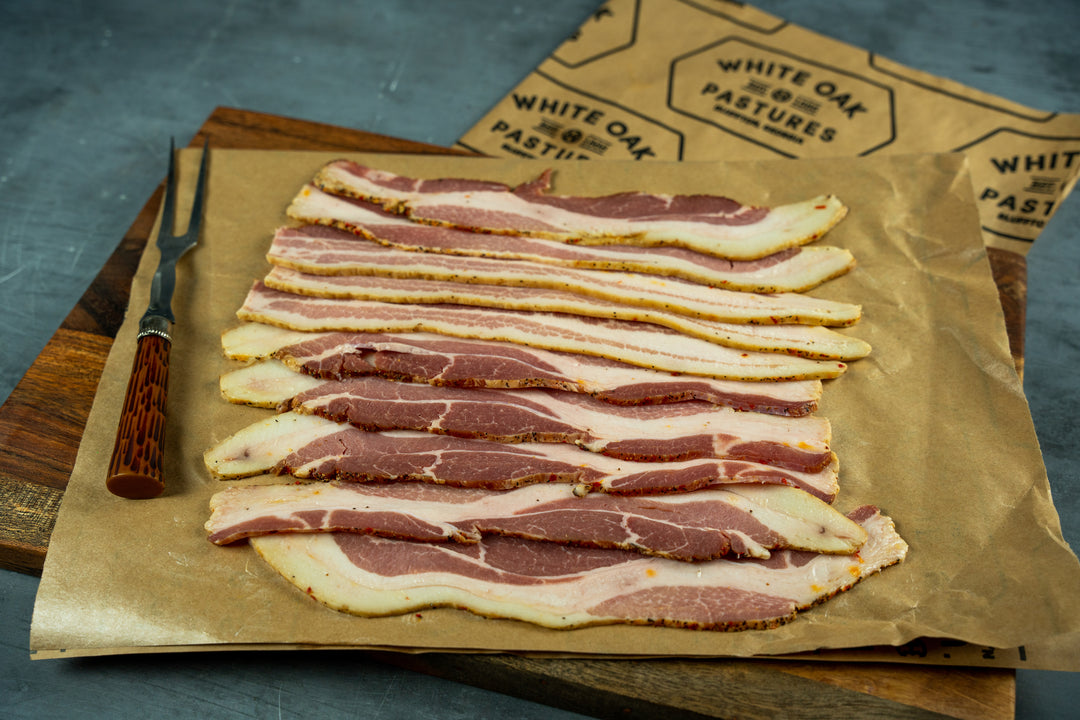 Pastured Pork Bacon (Sugar-Free, Naturally Cured)