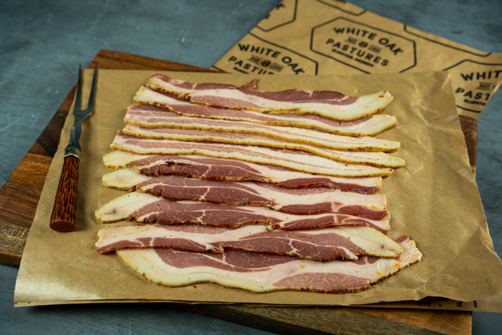 Pastured Pork Bacon (Sugar-Free, Naturally Cured)