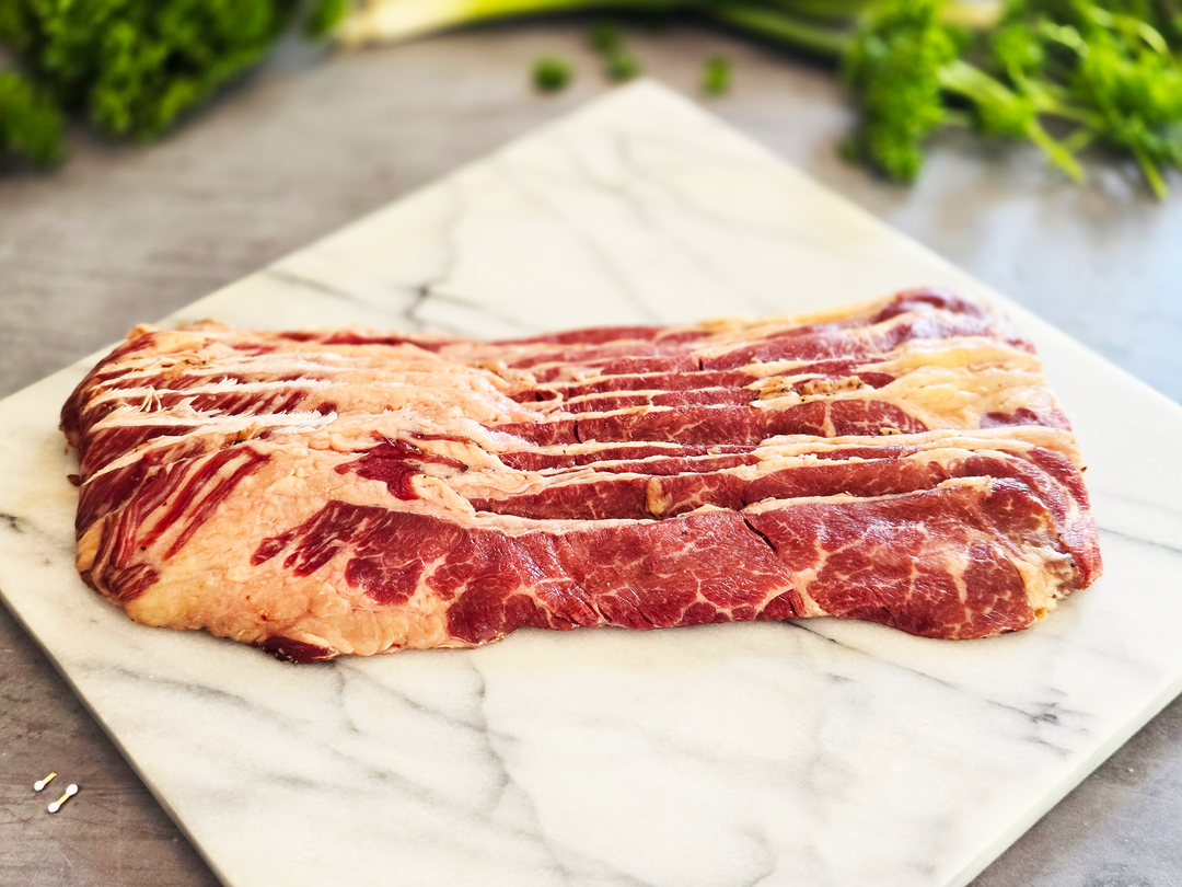 Grassfed Beef Bacon (Sugar-Free, Naturally Cured)