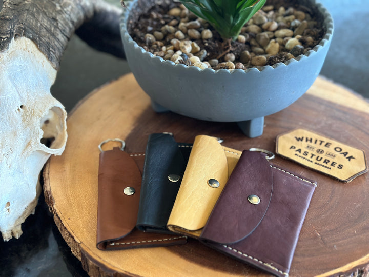 Grassfed Leather Keychain Wallet