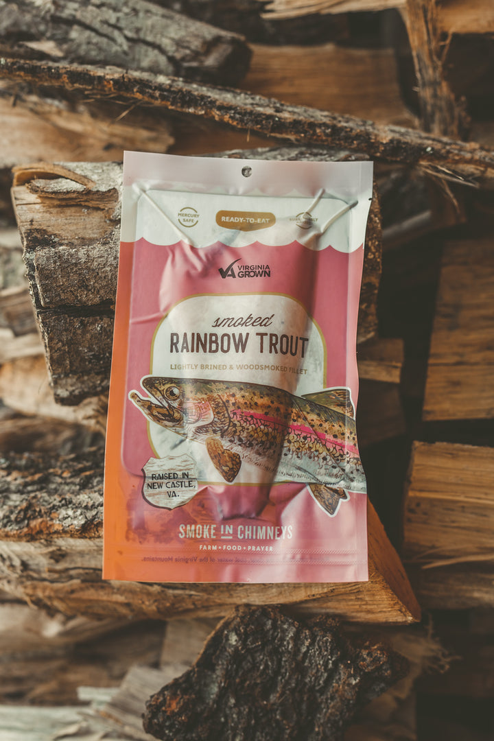 Spring Raised Smoked Trout Filets (Fully Cooked)