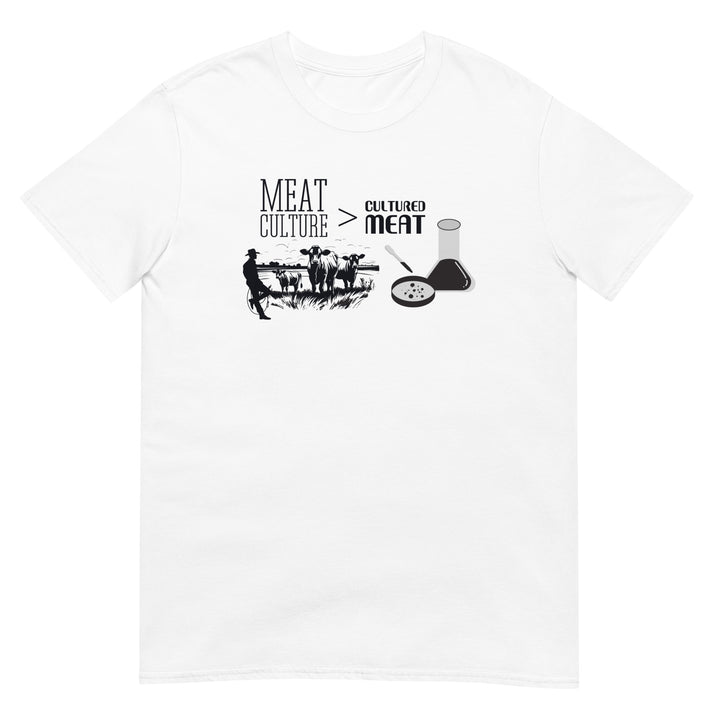 "Meat Culture > Cultured Meat" T-Shirt