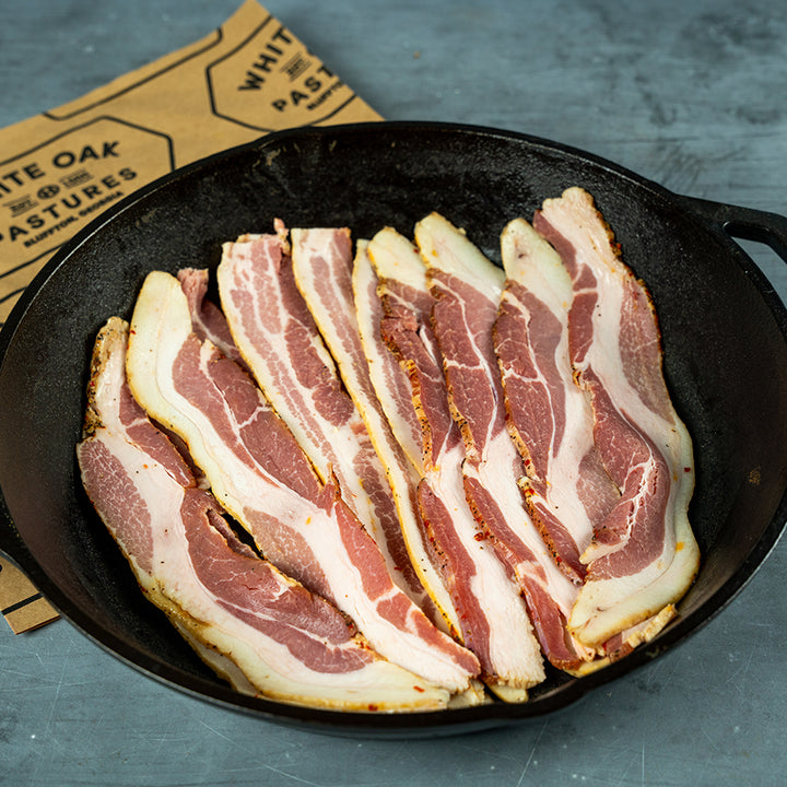 Pastured Pork Bacon (Sugar-Free, Naturally Cured)