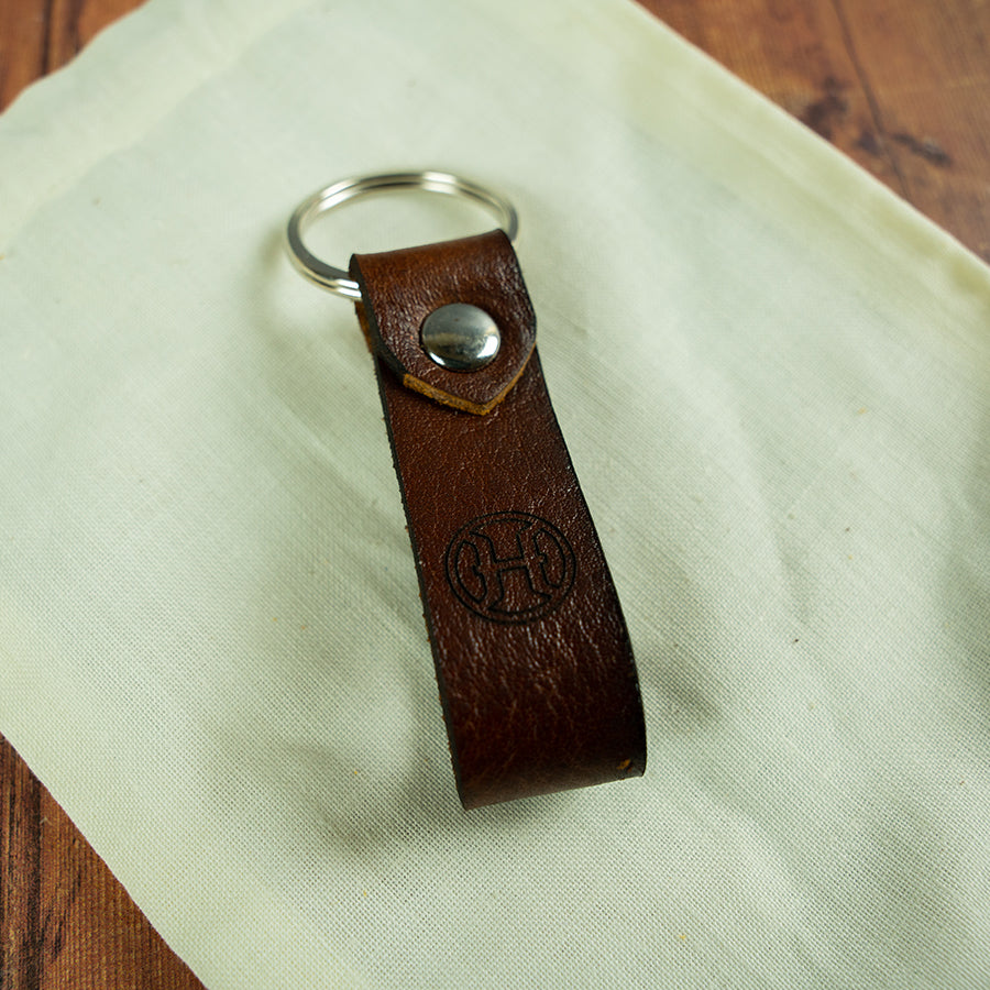 Grassfed Leather Keychain