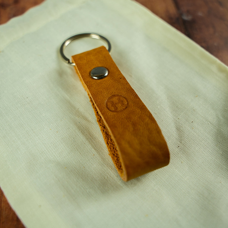Grassfed Leather Keychain