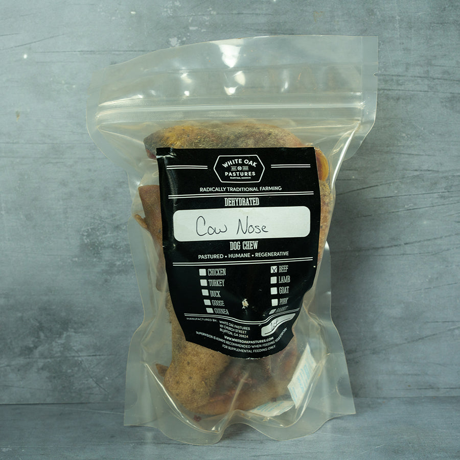 Dehydrated Grassfed Beef Nose