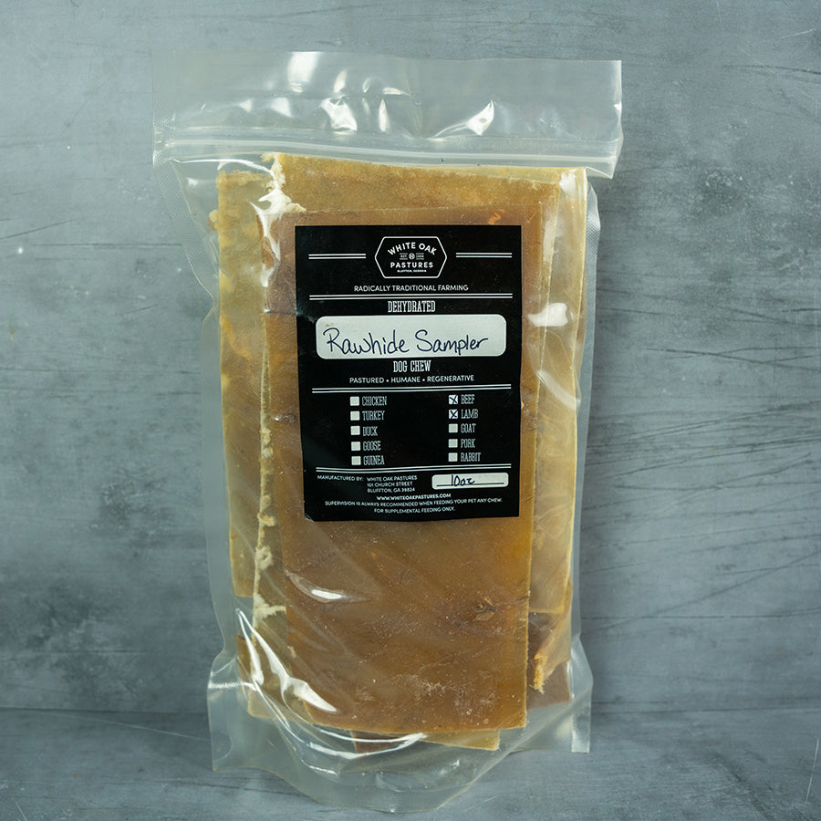 Grassfed Beef Rawhide Sampler