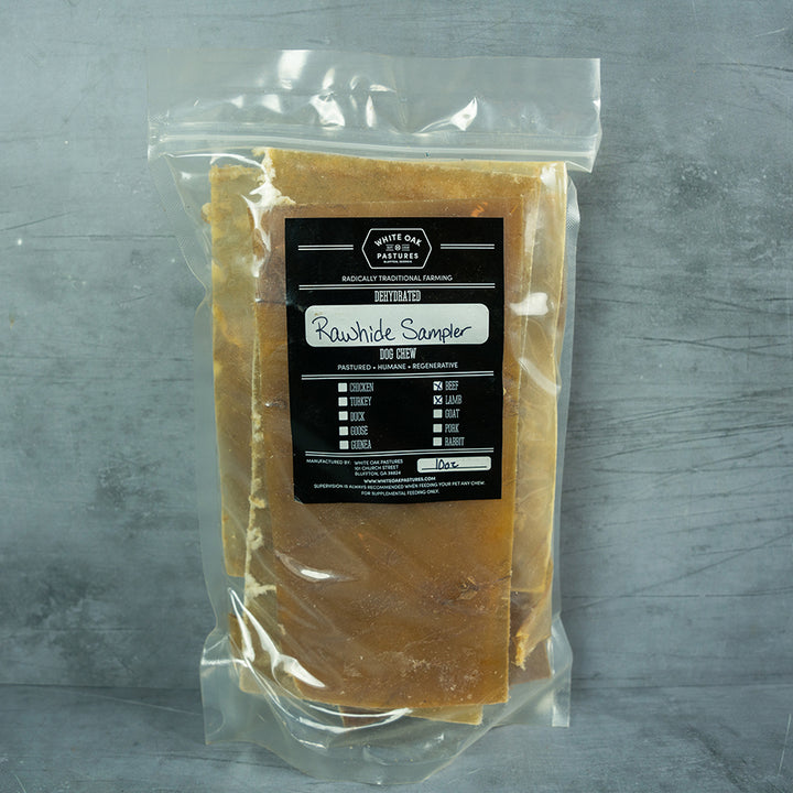 Grassfed Beef Rawhide Sampler