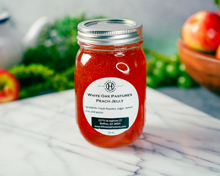 Homemade Peach Jelly