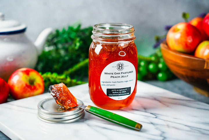 Homemade Peach Jelly