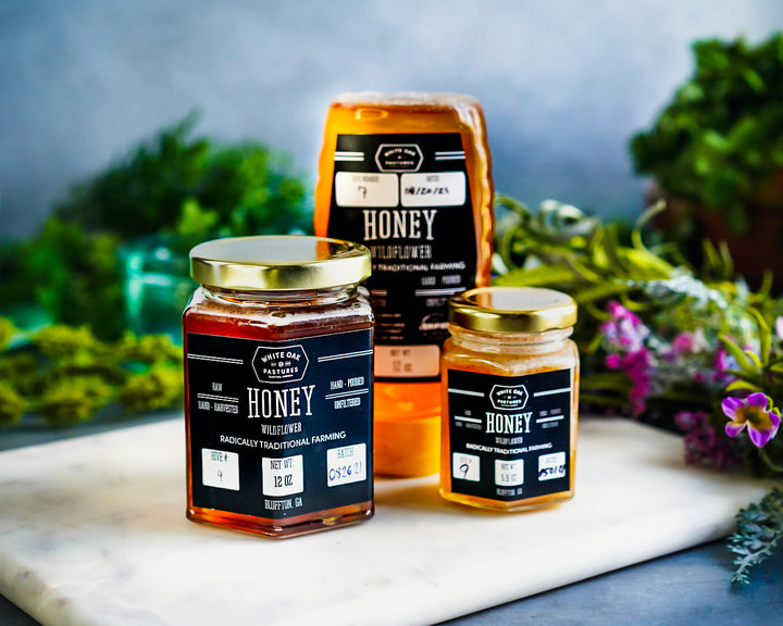 Raw Wildflower Honey